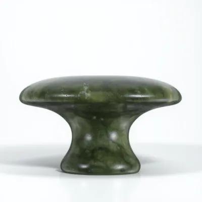 Drone Camera Stabilized - Mushroom Shaped Jade Massage Stone Smooth