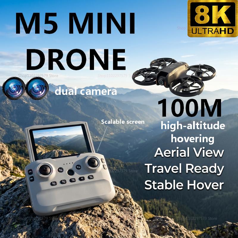 Drone Camera Hd - 2026 New M5 Mini Drone 8K