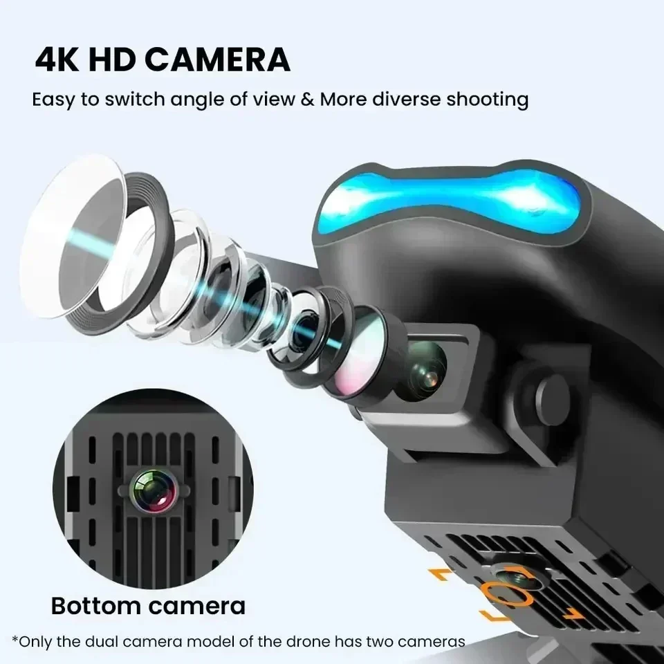 New E99Pro RC Drone 4K Profess - Drone Camera Night Vision 评论和价格