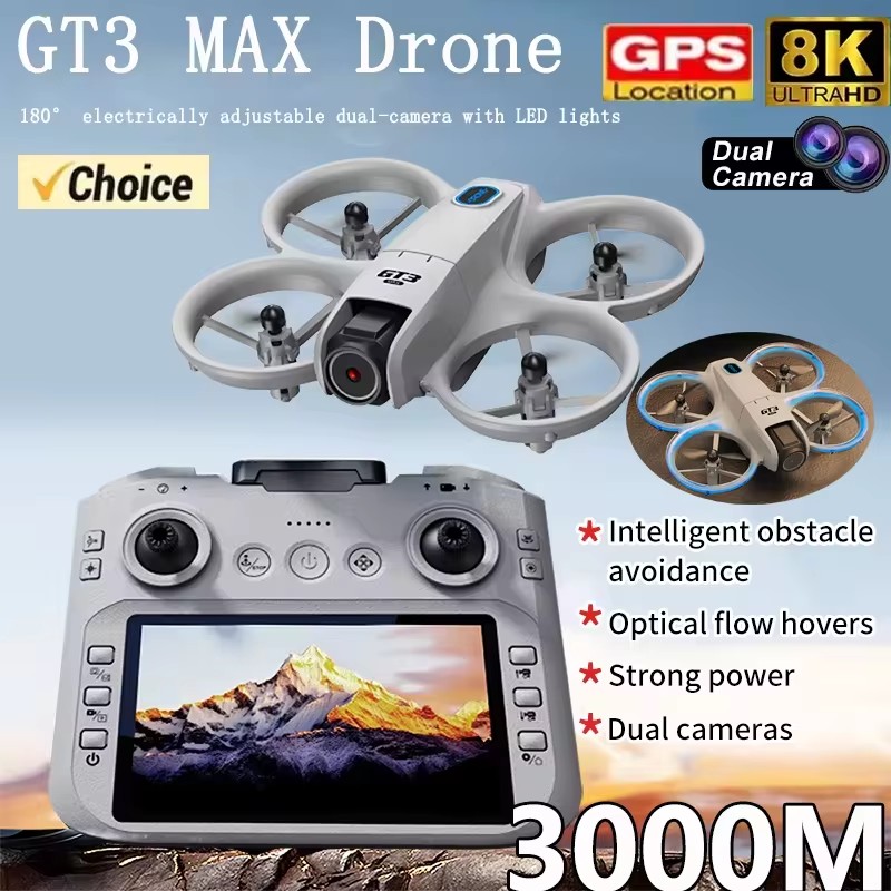 2026 GT3Max HD 8K RC Drone wit - Drone Camera Wide Angle 评论和价格