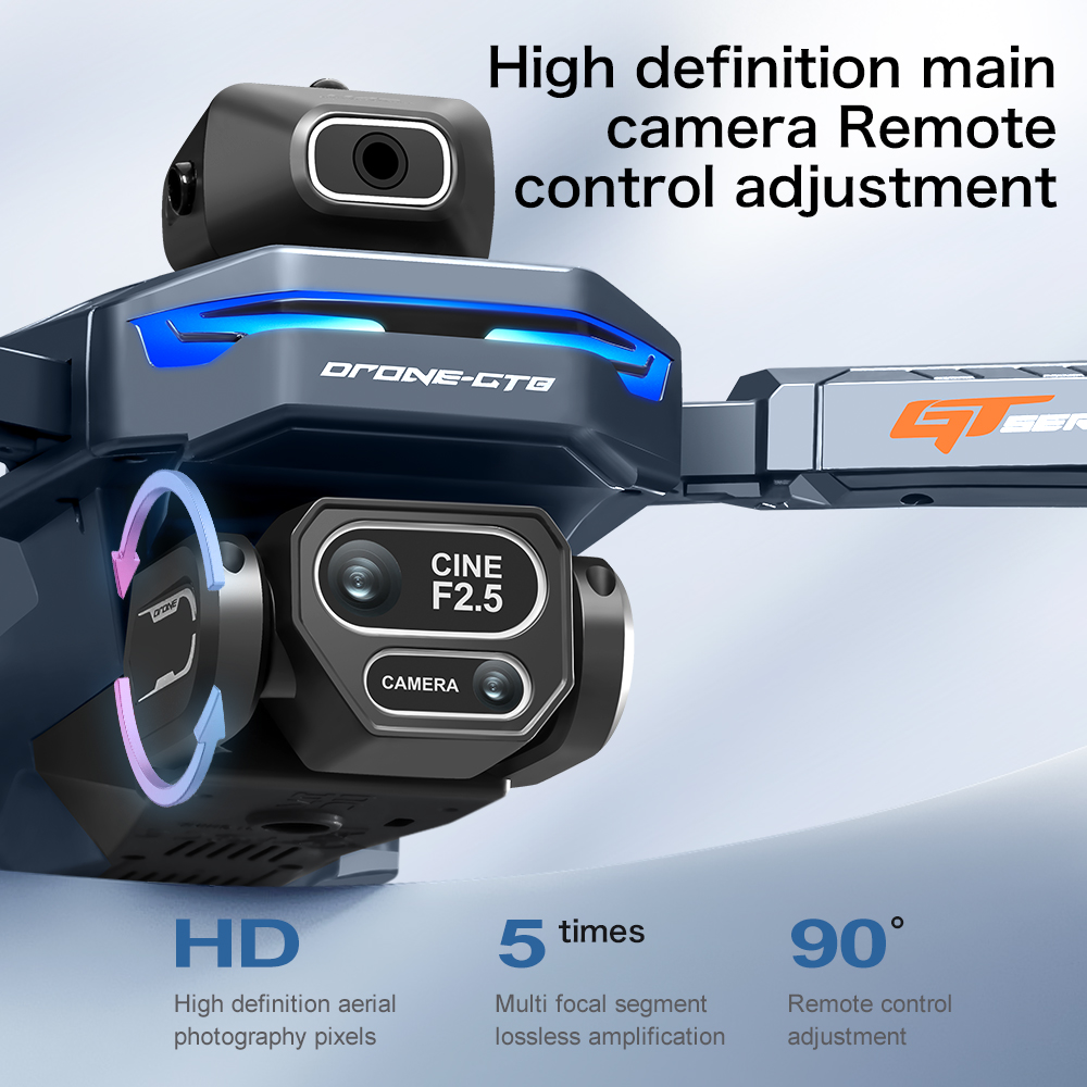 NEW GT8 HD RC Drone 4K Profess - Drone Camera Night Vision 评论和价格