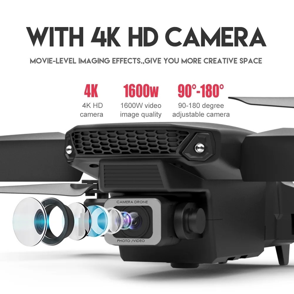 RC Drone New E88Pro 4K Profess - Drone Camera Hd 评论和价格