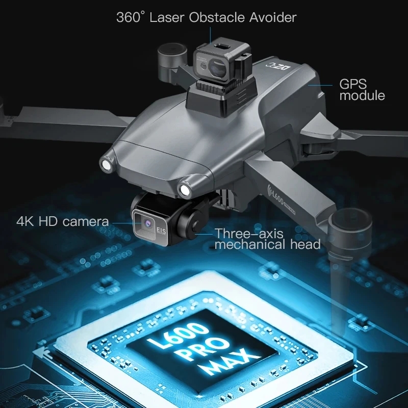 L600 PRO MAX GPS Drone Profess - Drone Camera Professional 评论和价格
